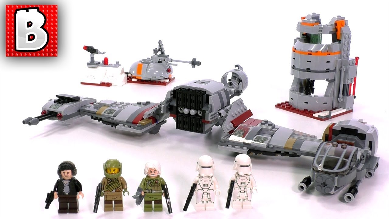 NEW STAR WARS LAST JEDI LEGO SET 75202 DEFENSE OF CRAIT -GET IT