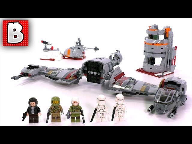 NEW STAR WARS LAST JEDI LEGO SET 75202 DEFENSE OF CRAIT -GET IT