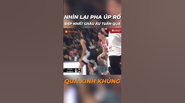 PHA BÓNG ĐẸP NHẤT CHÂU ÂU NHỮNG NGÀY QUA | EUROLEAGUE SEASON 22/23 #shorts #fptbongro #bongro