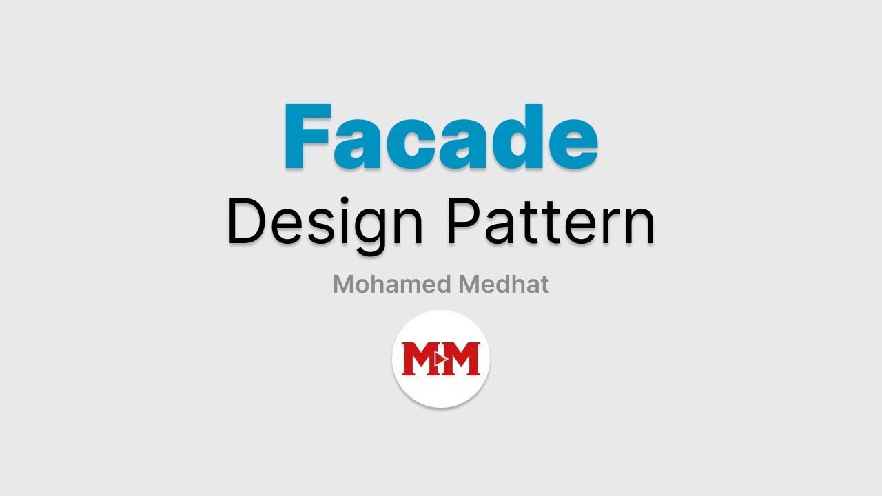Design Patterns - Facade Pattern - YouTube