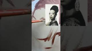 Oil Painting of Josephine Baker!