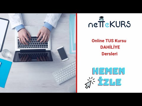 TUS Klasik Online Kursu - Tanıtım Dersleri - Dahiliye / Yrd. Doç. Mehmet Ö.