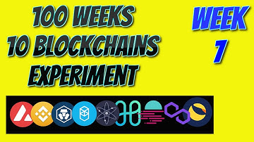 100 Week Crypto-Winter Journey -1 | Free Google Spreadsheet to track 10 Blockchains