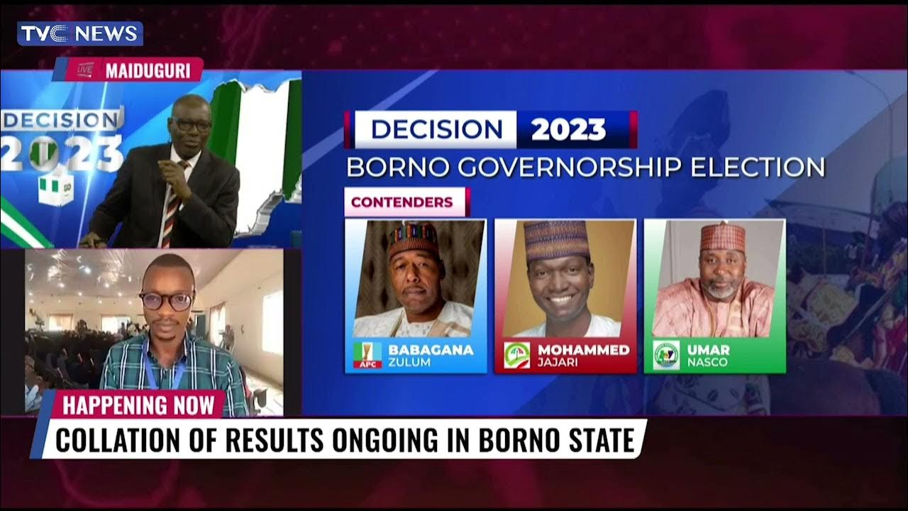 #Decision2023 | Jesse Tafida Gives Situation Report From Borno As Residents Await Election Result