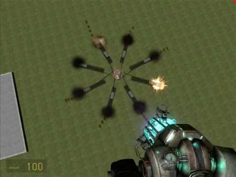 8 Cylinder explosion powered engine-GMOD