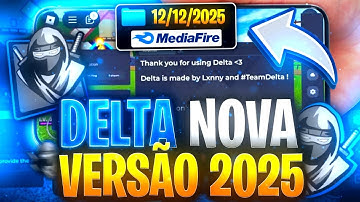 ✅COMO BAIXAR Executor DELTA [100% ANTI BAN] ATUALIZADO SEM KEY + LINK DIRETO MEDIAFIRE 2025 ROBLOX