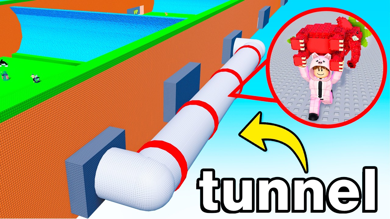 I Found SECRET TUNNELS In Escape Tsunami For Brainrots..