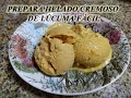 PREPARA HELADO CREMOSO DE LUCUMA FACIL