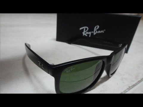 ray ban justin green lens