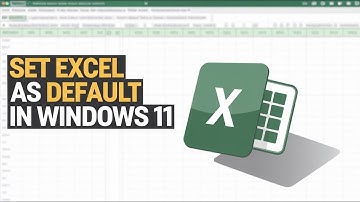 How to Set Microsoft Excel as the Default Application in Windows 11