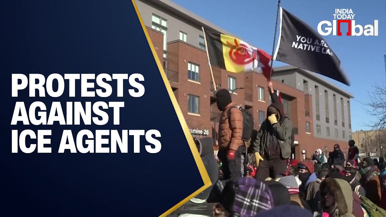 LIVE: Minneapolis Residents and Protesters Gather Near Site of Fatal Shooting by Federal Agents