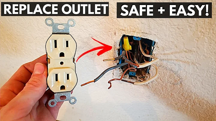 Electrical Power Outlet Replacement. How To Easily Replace Broken or Burnt Out Electrical Socket
