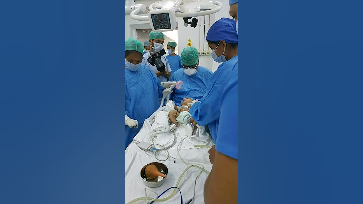 Baby coming out of Anesthesia