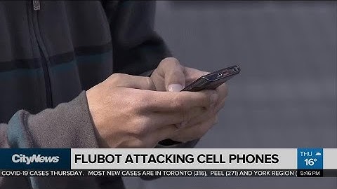 Flubot attacking cell phones