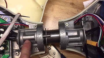 Self leveling hover board slow twisting to one side problem