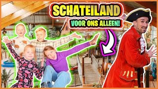 SCHATEiLAND HELEMAAL VOOR ONS ALLEEN! 🏝️ | Bellinga Vlog #3045