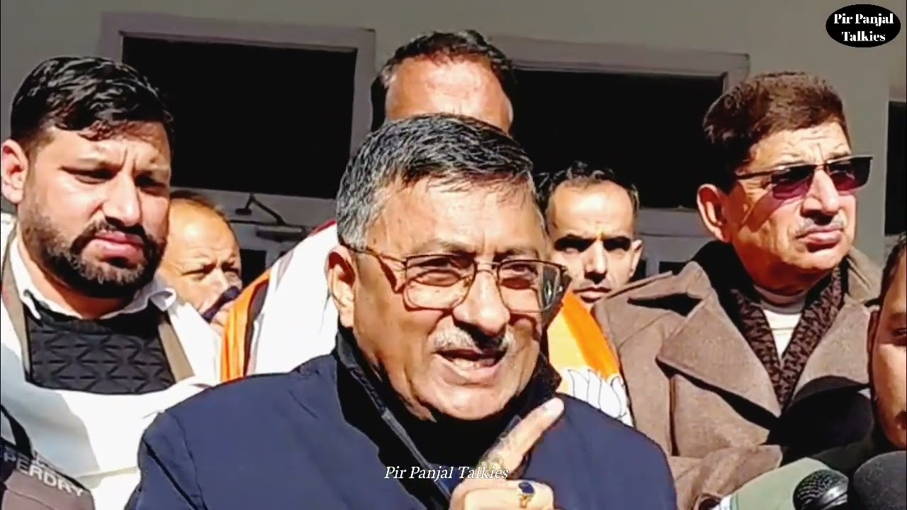 BJP's Vibodh Gupta's statement on development issues of Rajouri, lambasts over MLA Iftkhar Ahmed.