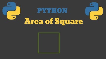 Python program to calculate Area of Square||Python