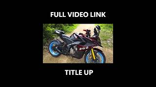"RS200 Wrap Mod Tamil 😍 | Budget Full Bike Wrap ₹3500🔥" #Trending #Shorts #BikeWrap