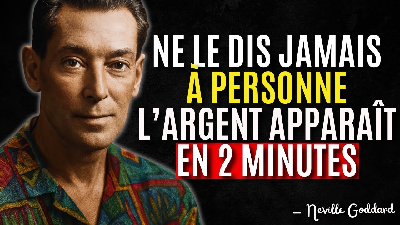 Peu de Gens le Savent ! Écoutez Ce MANTRA et l’ARGENT Apparaîtra en 2 Minutes ! | Neville Goddard