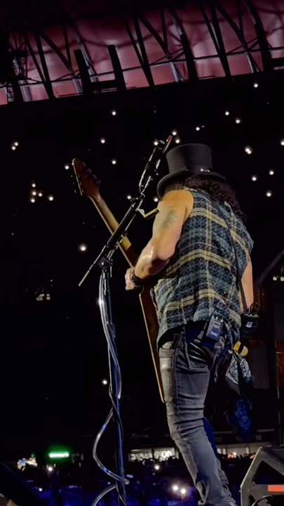 Guns N’ Roses brought their tour to a close, pure electricity until the final moment #gunsnroses