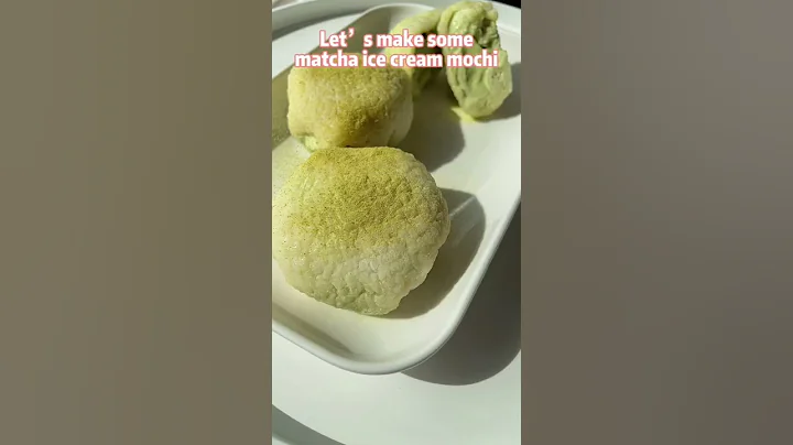 Matcha Ice Cream Mochi with Real Rice (Not glutinous rice flour) - DayDayNews