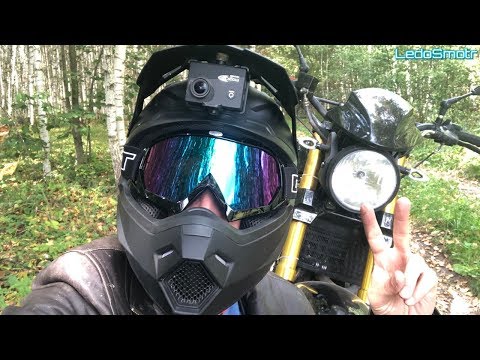 Последняя летняя покатушка на китайском скремблере ABM X-MOTO RX200