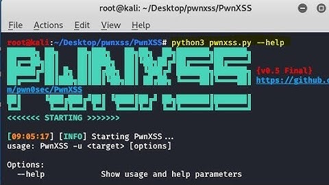 What is PwnXSS – Automated XSS Vulnerability Scanner Tool in Kali Linux
