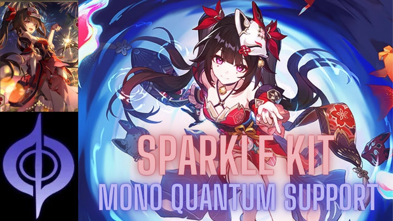 Sparkle full kit! New best mono quantum support? Honkai Star Rail - YouTube