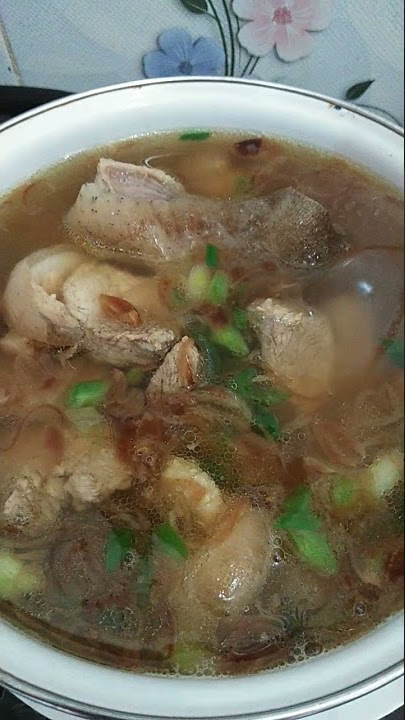 Masak sop daging simpel enak cabe giling😋😋/sop daging B2 🐖🐖
