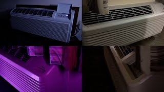 4x Hotel AC running on full power || black screen only  10 hours