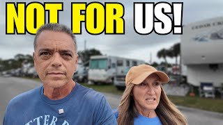 BAD RV Park  Encore RV Resort ISSUES & PROBLEMS  COLD Devil's Den