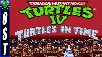 Technodrome The Final Shell Shock - Teenage Mutant Ninja Turtles IV Turtles In Time OST | Visualizer