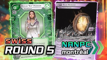 NANPC Montréal: Swiss Round 5 - Kit (Frank) vs. Precision Design (Terence) - Android: Netrunner