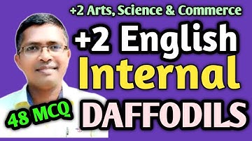 English Internal Daffodils mcq| chse odisha  +2 2nd year #chseodisha #hksir #mychseclass