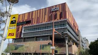 Tour of the ASU Downtown Phoenix Campus during COVID