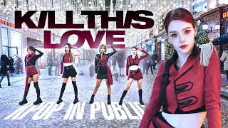 [K-POP IN PUBLIC ONE TAKE] BLACKPINK - 'Kill This Love' | Valentine's Day 💘 | Dance cover by 3to1