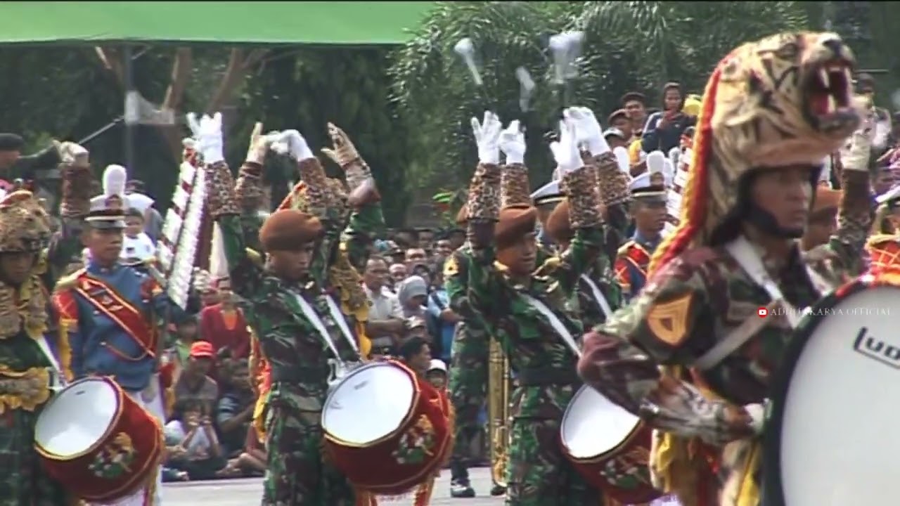 Panitia Putar Lagu Rayakan Ulang Tahun Camat, Drumband Menghibur di HUT-80 Kemerdekaan
