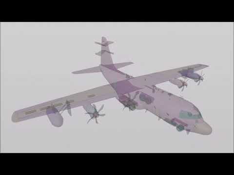 Check out the #Lockheed #Martin EC-130J - #PsycheOps Aircraft - #low-poly #3D ?