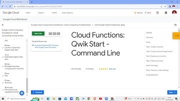 Cloud Functions Qwik Start   Command Line || Lab Solution | Step By Step Tutorial || GDSC 2023