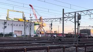 EF210-16号機[岡]+EF210-352号機[吹]牽引　高速貨物列車