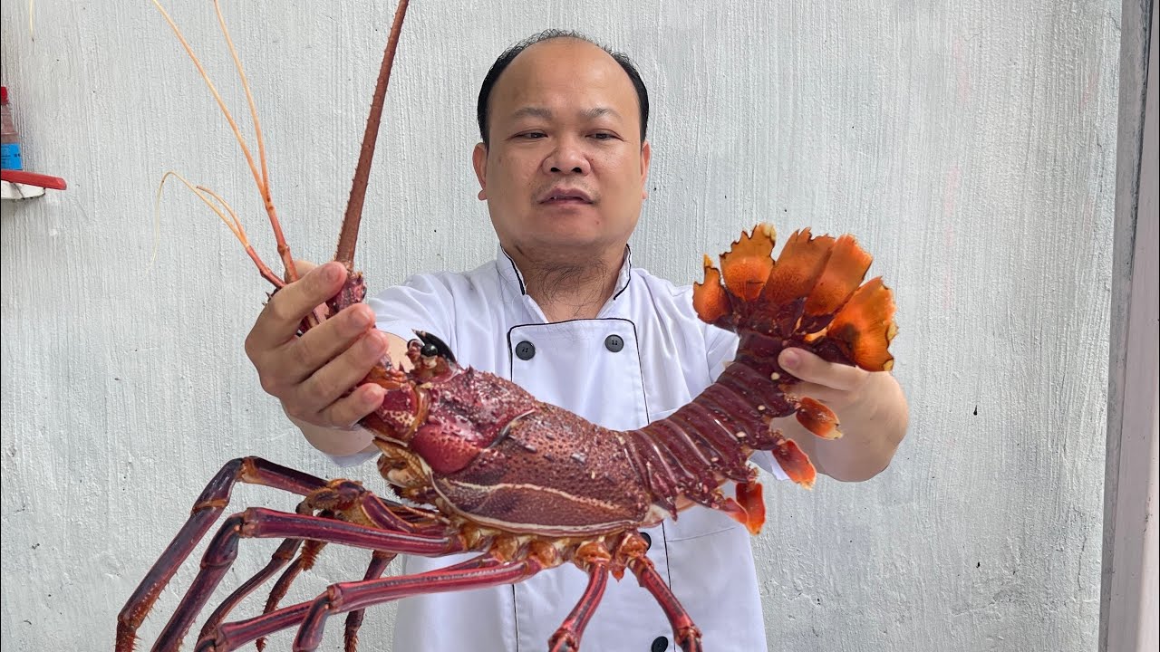 Cách nấu cháo đầu tôm hùm ngon nhất // Sơn Hào