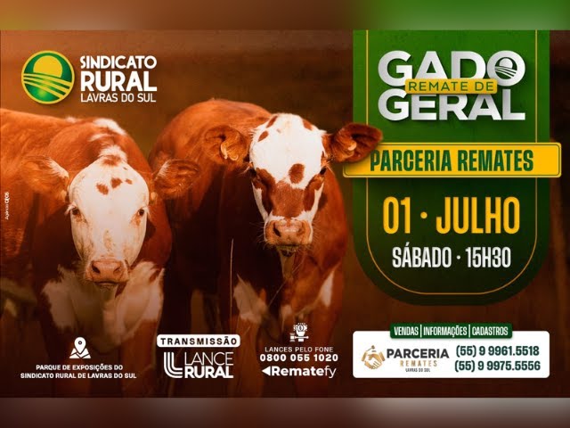 Remate de Gado Geral Parceria Remates 