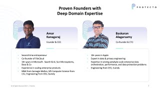 Meet the Founders of Protecto: Securing Data for Agentic AI