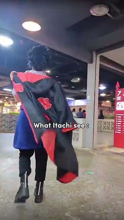 How Naruto see Sasuke vs how itachi see 🥹❤️‍🩹 #naruto #cosplay #sasuke #itachi