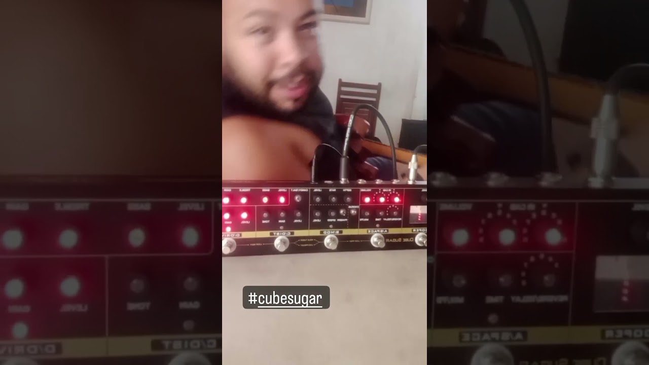 CUBE SUGAR - TESTE  - DRIVE - PEDAL ALIEXPRESS 