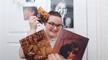 UNBOXING MY TAYLOR SWIFT MIDNIGHTS AUTOGRAPHS!