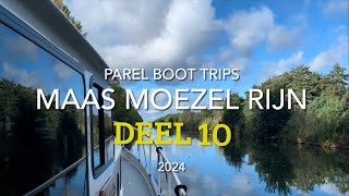 Parel Boot-Trips 2024 deel 10 Maas Moezel Rijn Route van Charleville Mézières (Fr) naar Le Chesne
