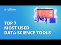 Top 7 most used data science tools  shorts datascience simplilearn ytshorts