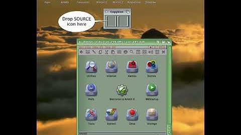 How to change icon(s) in AmiKit / Amiga?